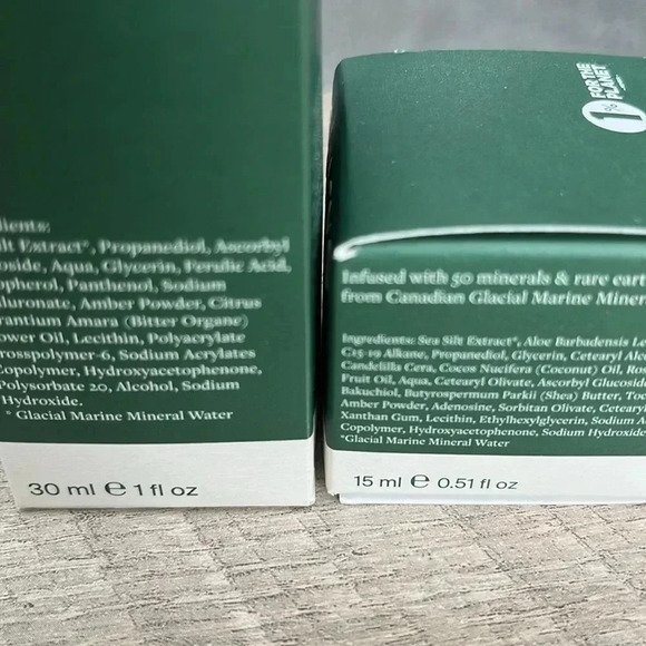 Glacyo Natural Mineral Skincare Amber Extract Serum and Eye  Cream - Picture 6 of 6